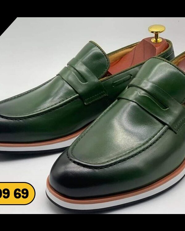 Mocassin Hybride Vert