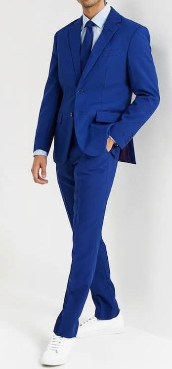 Costume Bleu Royal Slim