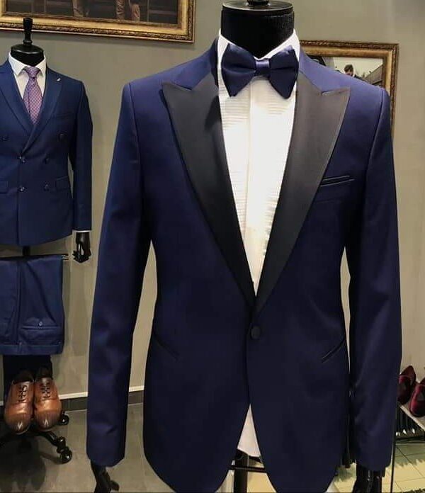 Smoking Bleu Nuit Chic