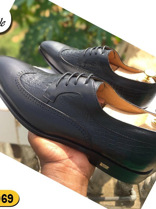Derby Noir Brogue