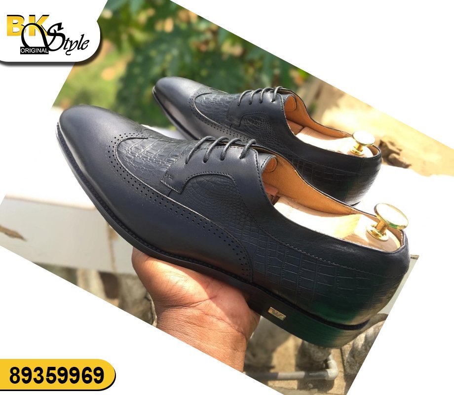 Derby Noir Brogue — BK Style