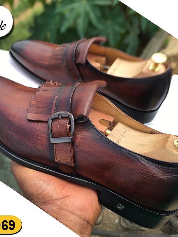 Mocassin Bordeaux Boucle