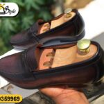 Mocassin Bordeaux Patine — BK Style