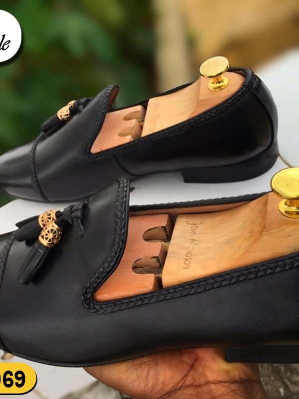 Mocassin Noir Classique