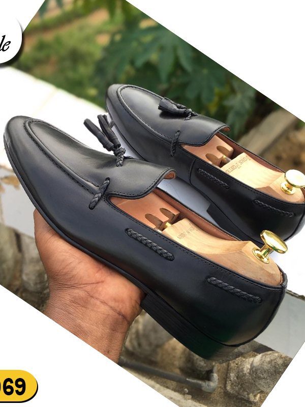 Mocassin Noir Daim
